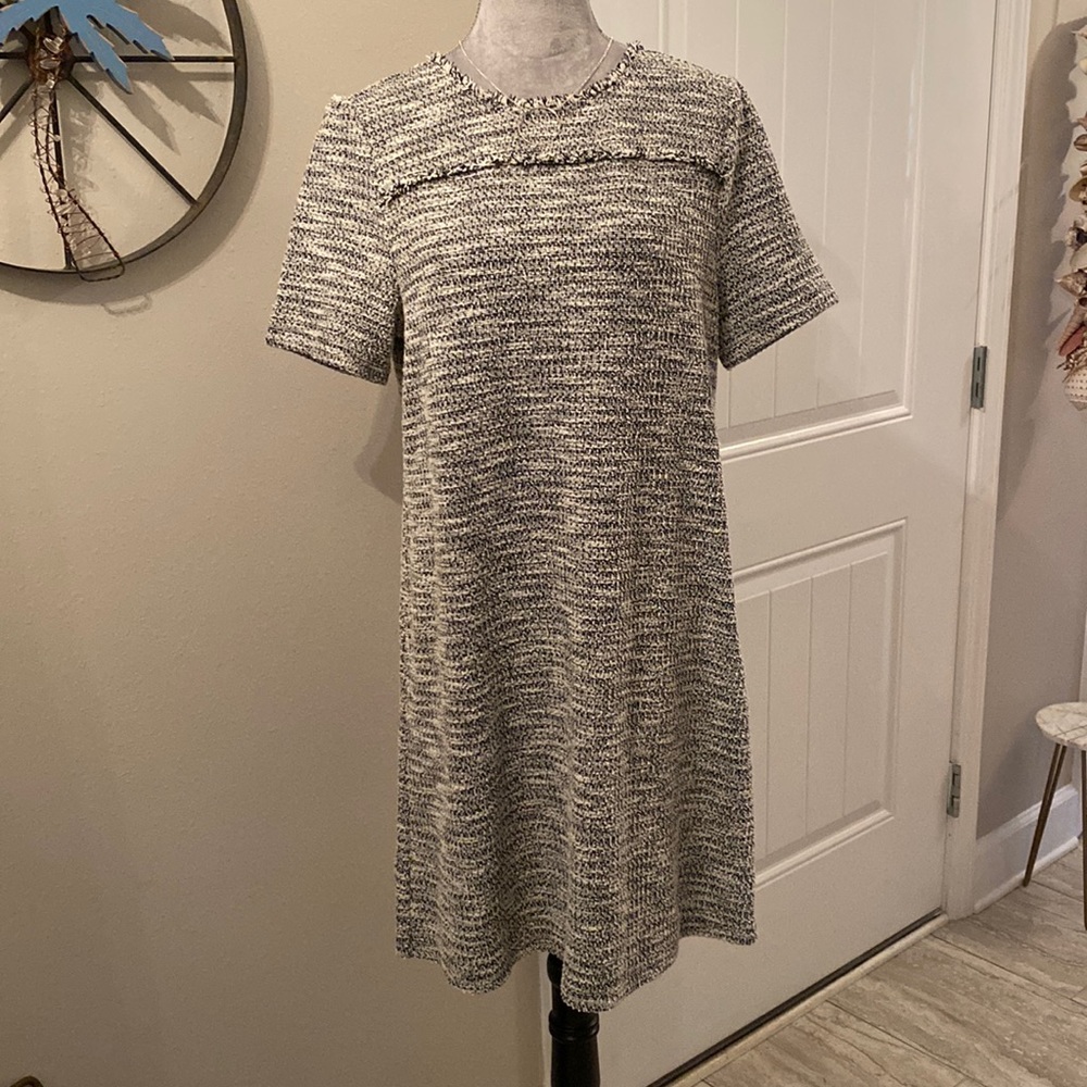 Loft - Size Medium - Black and White Dress